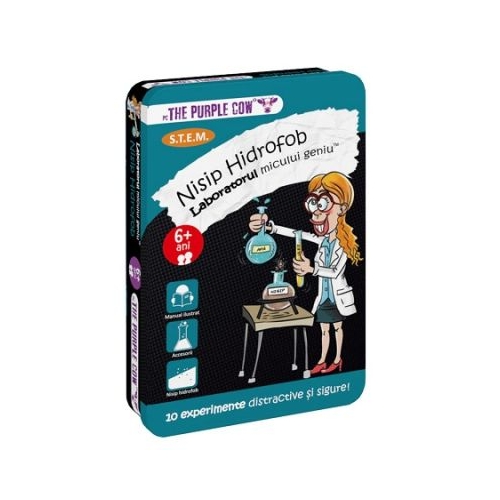 Joc Laboratorul micului geniu. Nisip Hidrofob
