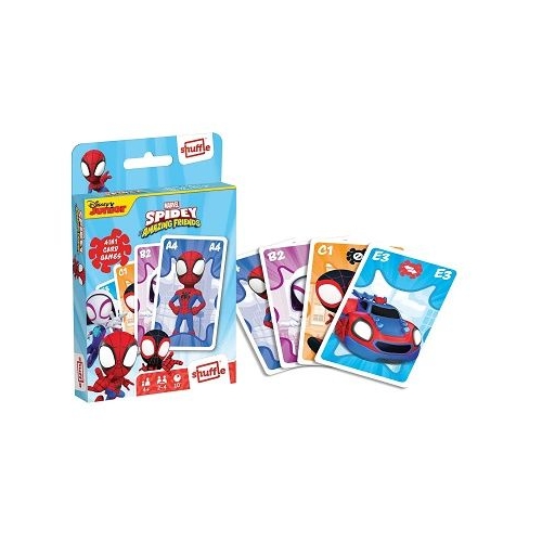 Set jocuri cu carti 4 in 1 Spidey