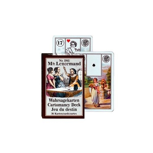 Carti de joc pentru cartomantie Jocul Destinului Mademoiselle Lenormand