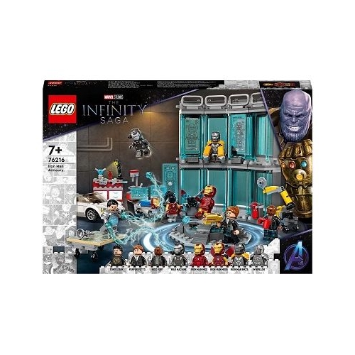 LEGO Marvel Super Heroes. Sala Armurii 76216 496 piese