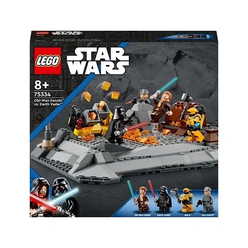 LEGO Star Wars. Obi-Wan Kenobi vs. Darth Vader 75334 408 piese