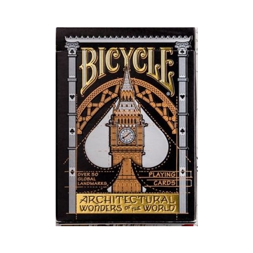 Carti de joc poker Bicycle Architectural wonders of the world