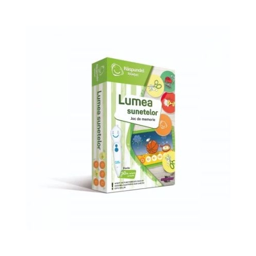 Lumea sunetelor. Joc de memorie Raspundel Istetel