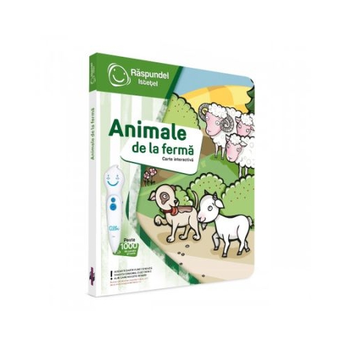 Raspundel Istetel carte interactiva Animale de la ferma