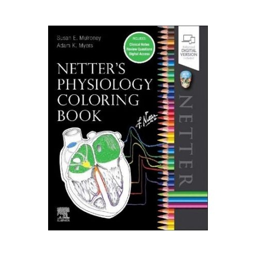 Netters Physiology Coloring Book - Susan Mulroney