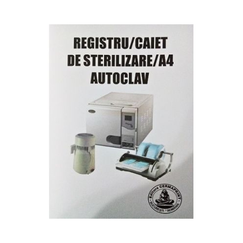 Registru sterilizare autoclav format A4
