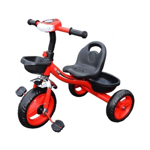 Tricicleta cu Muzica si Lumina S-399 rosu