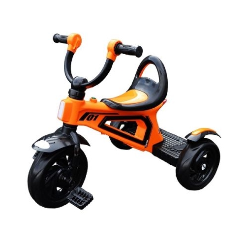 Tricicleta cu Muzica si Lumina S-726 portocaliu