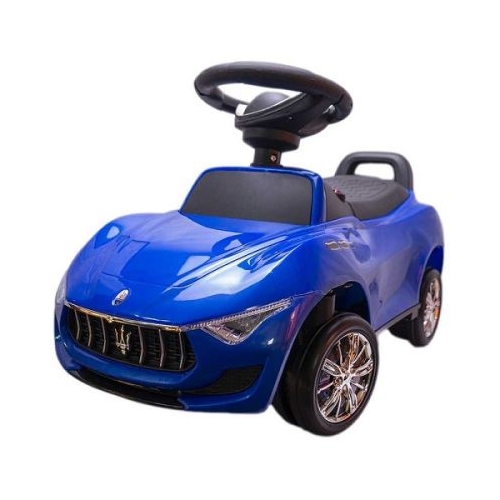 Masinuta fara pedale Maserati albastra