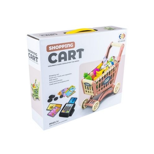 Carucior cumparaturi  accesorii 42x24x47 cm