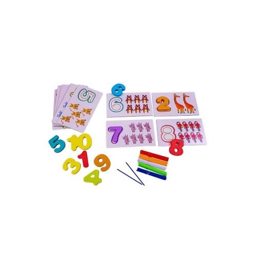 Joc educativ de asociere Numere