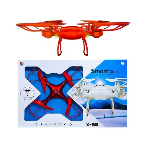 Drona Radiocomanda cu leduri 27x27x4. 5 cm