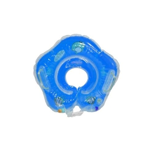 Colac baie gonflabil pentru bebelusi albastru