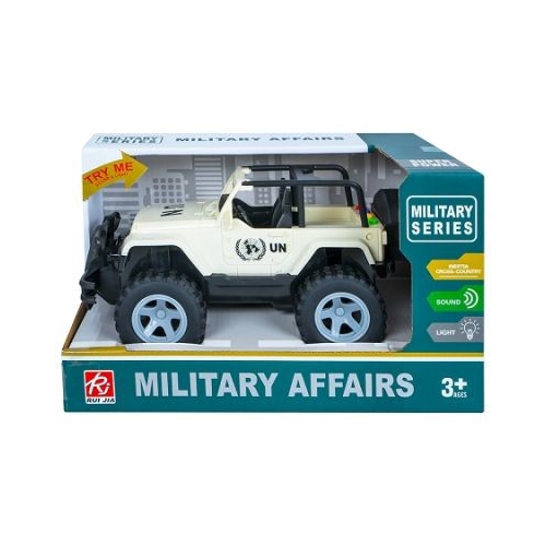 Jeep armata frictiune cu baterii