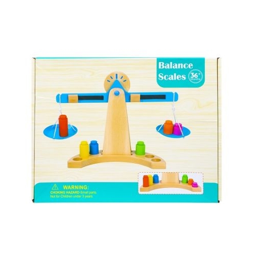 Joc constructii din lemn Balanta