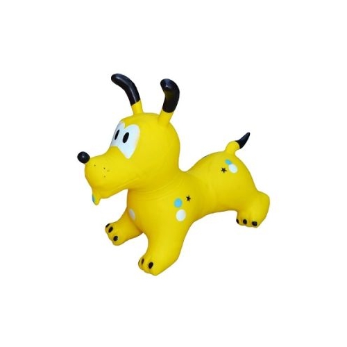 Catel din cauciuc gonflabil galben