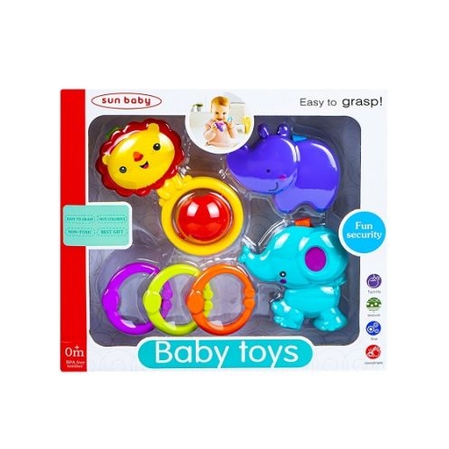 Jucarie zornaitoare 6 buc.  set