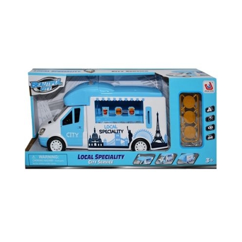 Microbuz street food cu baterii