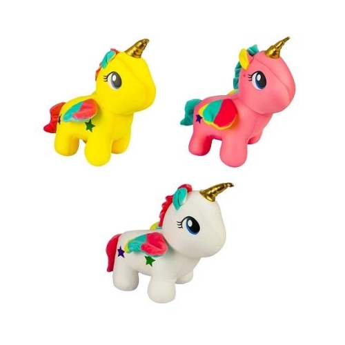 Pernita material textil cu granule Unicorn