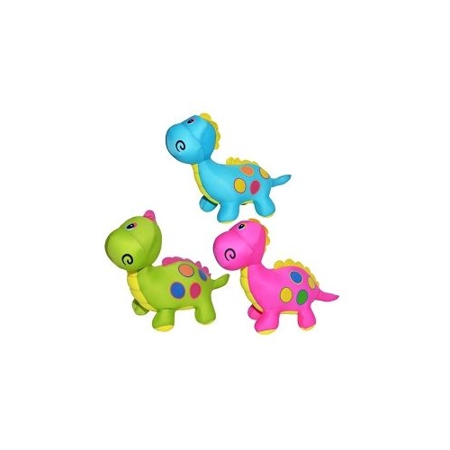 Pernita material textil cu granule Dinozaur