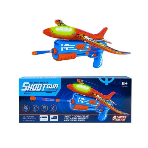 Pistol  gloante burete  avion polistiren