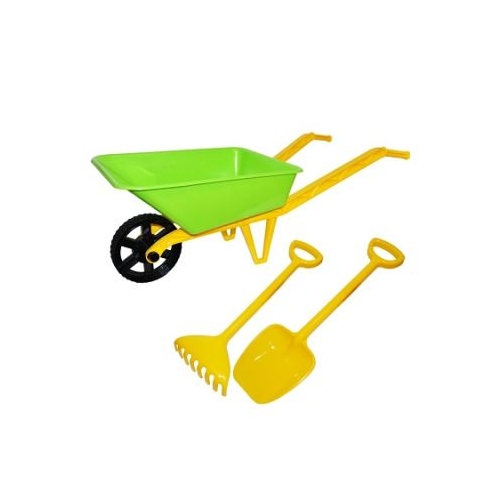 Roaba cu Lopata si Grebla verde
