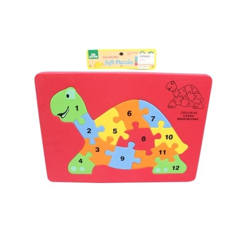 Puzzle EVA incastru Broasca testoasa