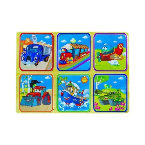 Puzzle lemn Vehicule