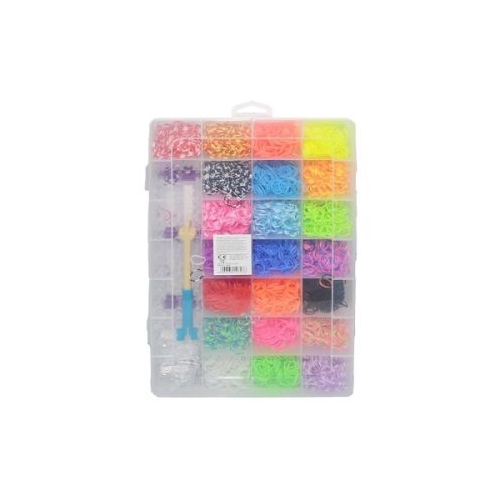 Set creativ elastice 4200 piese  cutie