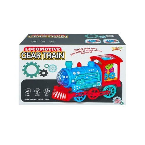 Trenulet cu lumina si sunet 22. 5x17. 5x9. 5 cm