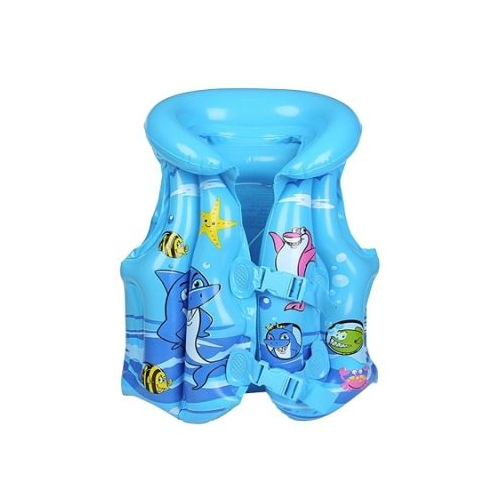 Vesta gonflabila L Desene albastru