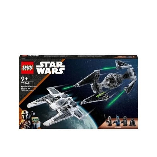 LEGO Star Wars. Fang Fighter mandalorian vs TIE Interceptor 75348 957 piese