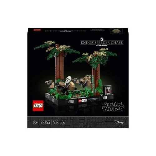 LEGO Star Wars. Diorama Urmarire cu speederul pe Endor 75353 608 piese