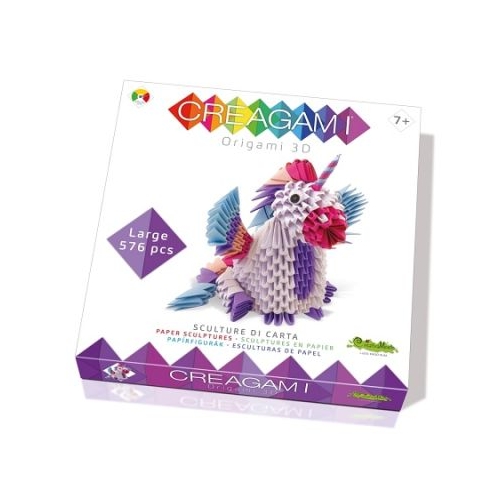 Origami 3D Creagami. Unicorn 576 piese