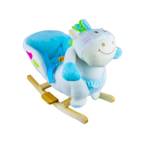 Balansoar pentru Bebelusi vacuta lemn  plus 60x34x45 cm