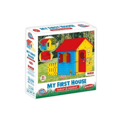 Casuta Color My First House  Gard