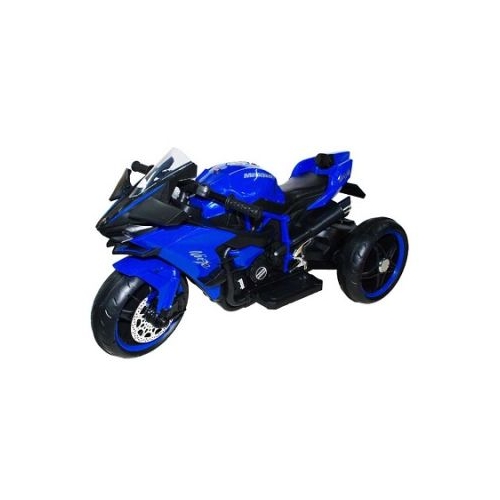 Motocicleta Cu Acumulator 2 Motoare 4A 12V albastru