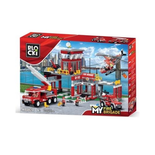 Blocki My Fire. Statia de pompieri 881 piese