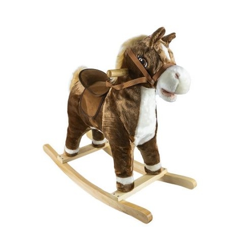 Calut Balansoar lemn  plus Espresso 65x26x62 cm