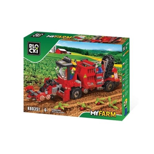Blocki My Farm. Combina de recoltat sfecla 456 piese