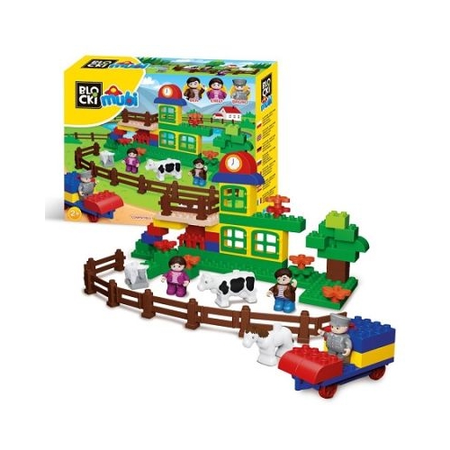 Blocki Mubi. Ferma Vesela 71 piese