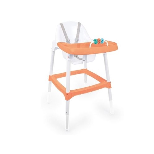 Scaunel cu Masuta pentru Bebe portocaliu 91x63x55 cm