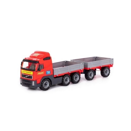 Camion cu Remorca Volvo PowerTruck 77x19x25 cm Wader