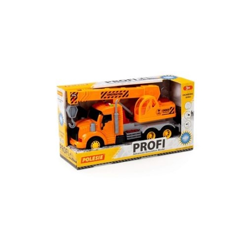 Camion Constructii  Macara cu lumina si sunet 33. 5x11. 5x18. 5 cm