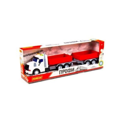 Camion  Remorca cu lumina si sunet 50. 6x98x13 cm