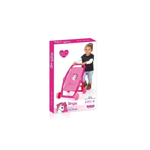 Carucior pentru papusi Unicorn 50x42. 5x34. 5 cm