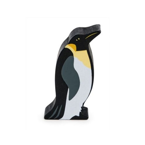 Figurina Pinguin regal din lemn premium