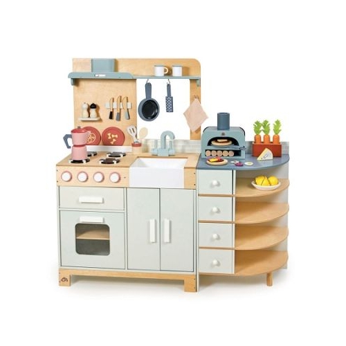 Bucatarie cu cuptor pentru pizza din lemn premium La Fiamma Grand Kitchen