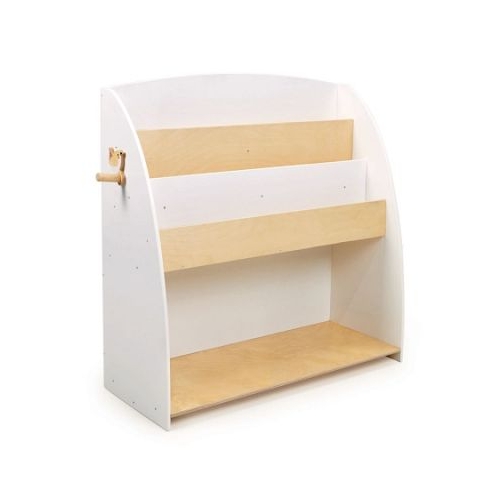 Biblioteca cu cuier din lemn premium