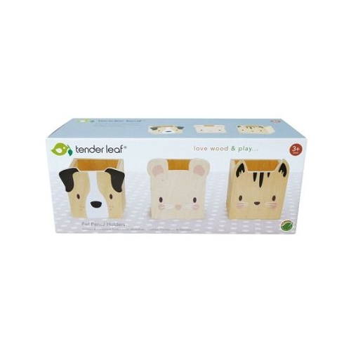 Suport pentru pixuri din lemn premium